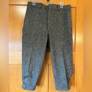 Woolrich Gray Woolen Knickers/Hunting/Riding Pants
